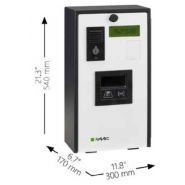 ParQube LXS Exit Station FAAC - Gestion de parking avec lecteur laser, affichage couleur et options personnalisées_1