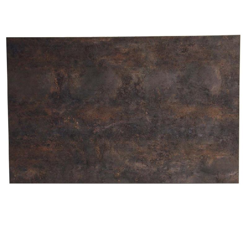 Plateau rectangle de table d'intérieur Tavola 110x70cm stratif.Underground Rouil_1