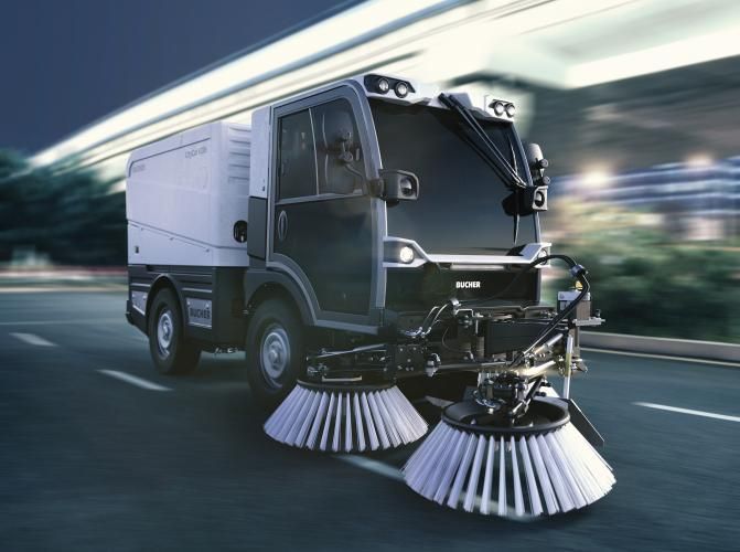 CityCat V20 - Balayeuse compacte de voirie 2 m³ - Direction articulée, moteur Diesel Euro 6 - Eurovoirie_1