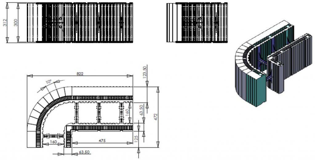 Coffrage isolant arrondi - Reverbloc - Épaisseur du bloc 34 cm - R = 5.38_1