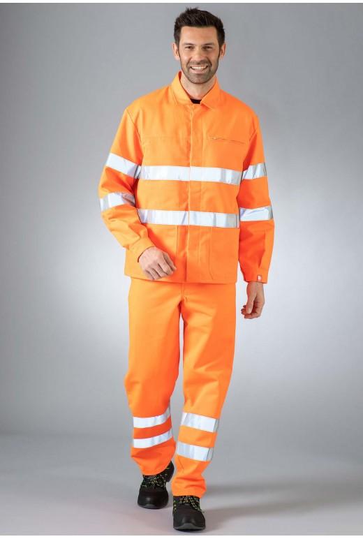 Pantalon haute visibilité Visio 3 - Réf. 10151FLJ3 ou 10157FLO3 - Classe 3 EN ISO 20471 - Multipoches et bandes rétroréfléchissantes_1