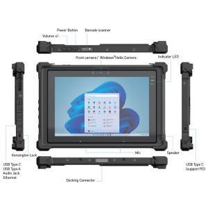 Tablette durcie IP65 10