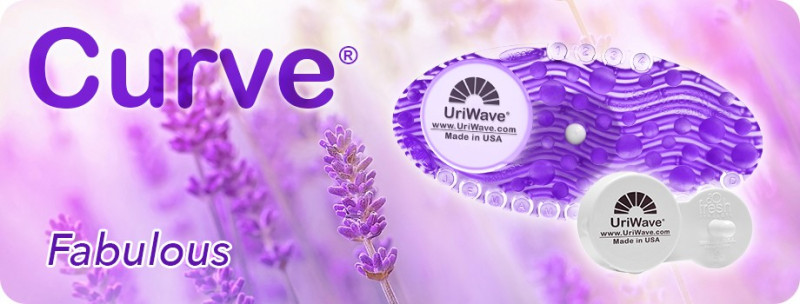 Uriwave curve desodorisant avec attache parfum fabelous_1