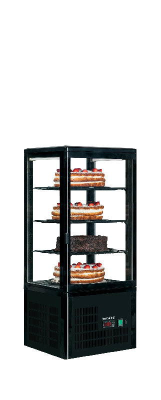 Vitrine réfrigérée upd80-black TEFCOLD_1