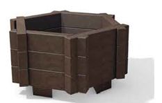 Bac à fleurs original VINCA - Délimitation décorative - 108 à 845 litres - ADS Equipements Eurl_1