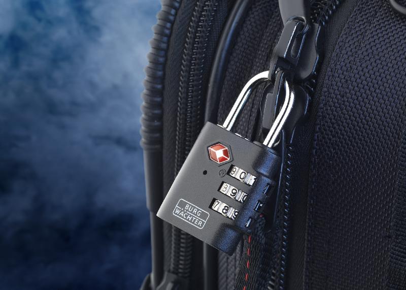 Cadenas de sécurité à combinaison TSA 77 - idéal pour les voyages avec ouverture pour douane_1
