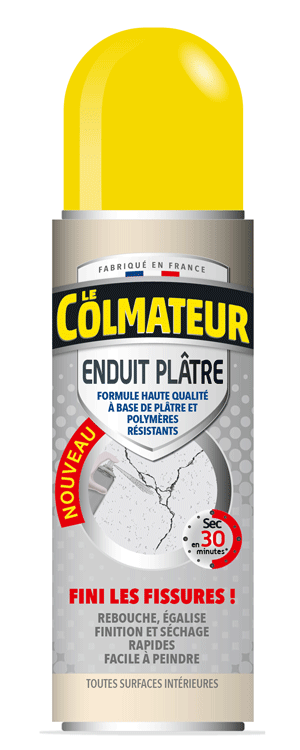 Le colmateur® enduit plâtre ? À base de plâtre et de polymères renforcés_1