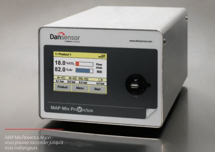 Map Mix Provectus - Mélangeur de gaz Dansensor - 192x230x375 mm - Écran tactile intuitif et haute précision_1