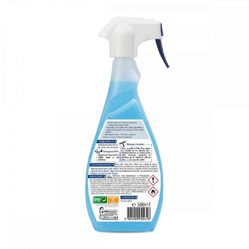 Nettoyant vitre anti-traces STARWAX - 0.5 L - Fabrication française - Nettoyage facile et sans traces_1
