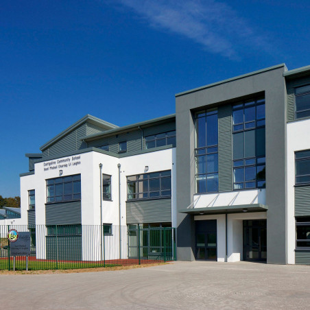 Panneau sandwich de bardage isolé pour façade, fixation cachée avec âme isolante - QUADCORE LOUVRE_1