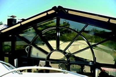 Store de véranda - Protection solaire pour vérandas, verrières et terrasses fermées - Jusqu'à 120m² avec manœuvre électrique_1