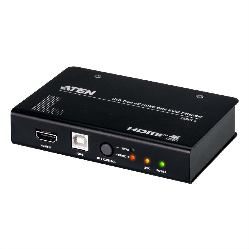 Aten ce801 extension kvm usb true 4k hdmi cat 6, 4k à 70 m_1