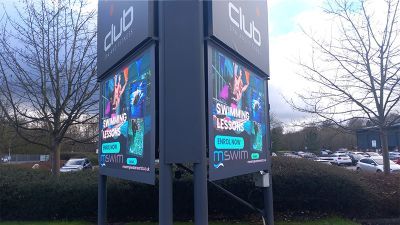 Écran LED publicitaire pour événements en extérieur