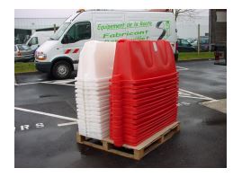 Séparateur de voie en PEHD Rotomoulé - K16/BALIVILLE 500 - Conforme NFP 98-454 et design empilable_1