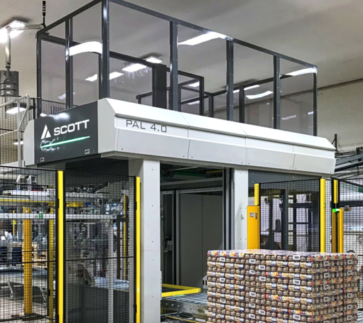 Système de palettisation automatisé multi-lignes - PAL 4.0 SCOTT AUTOMATION - Compact, rapide et flexible_1