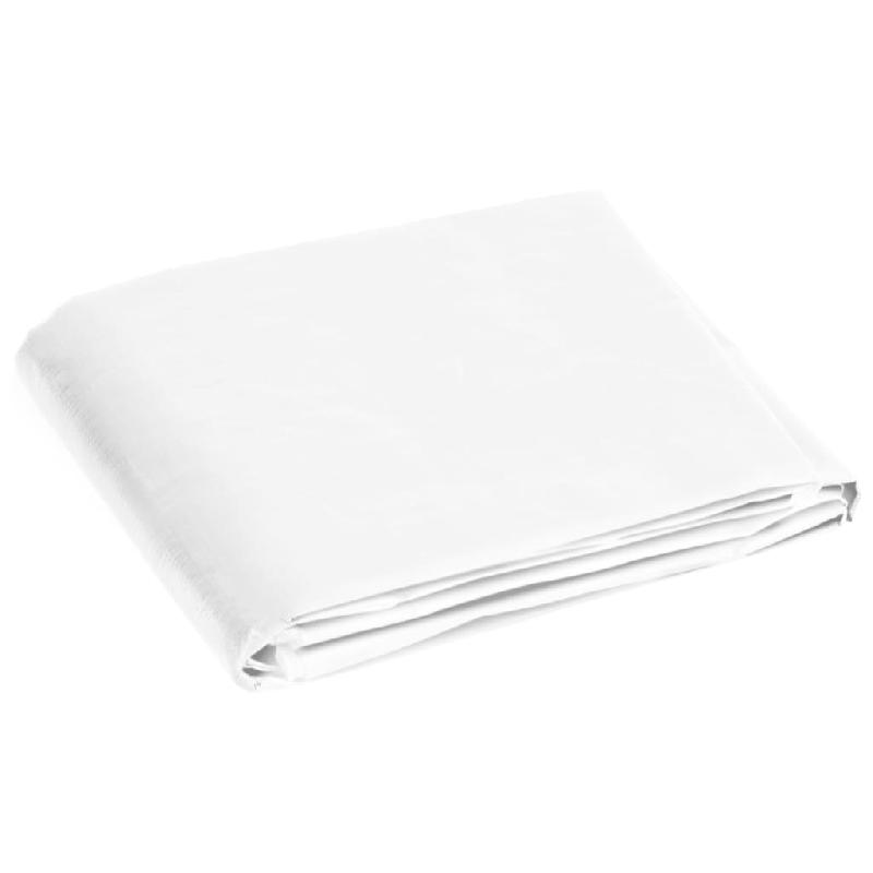 Vidaxl bâche 180 g/m² 3x6 m blanc pehd 151581_1