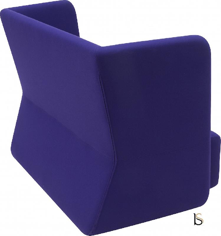 Canapé Softline Basket- 2 places - Feld Mauve 581, Standard_1