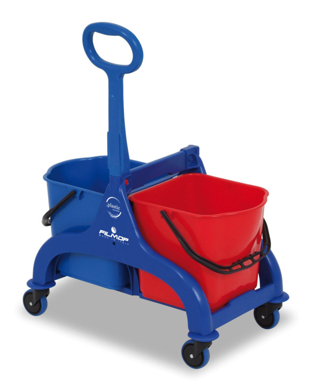 Chariot de lavage fred 2x25 timon lat. Sans presse (0707965/spt)_1