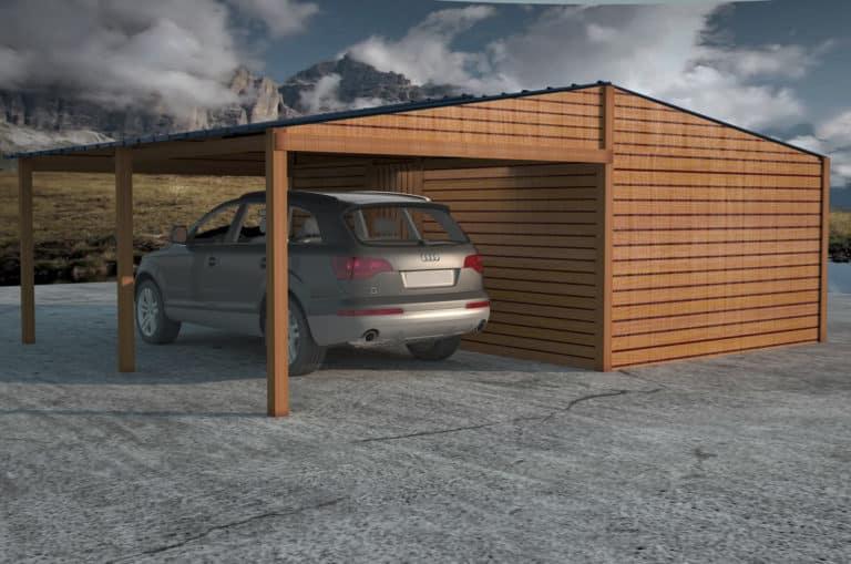 Garage et Carport - GAR020 - Protection Véhicules et Équipements - Robuste et Durable_1