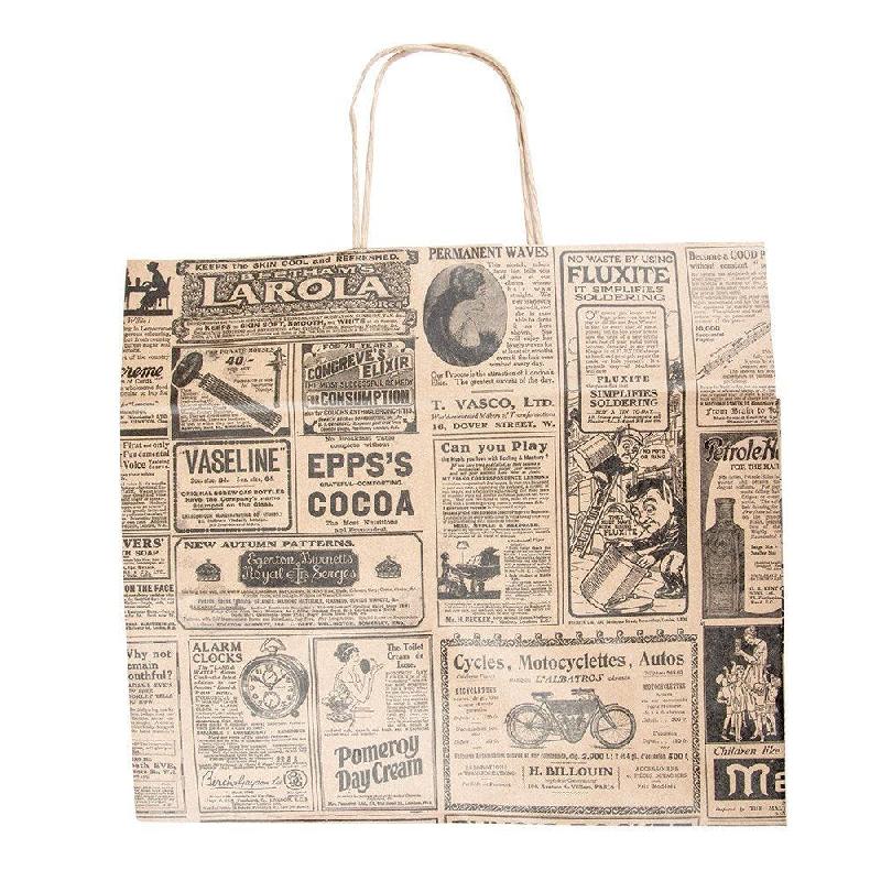 Sac kraft brun traiteur 