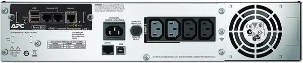 Smart-UPS SMT1500RMI2UNC - 4x C13, USB, montable en rack, NMC, 1500VA_1
