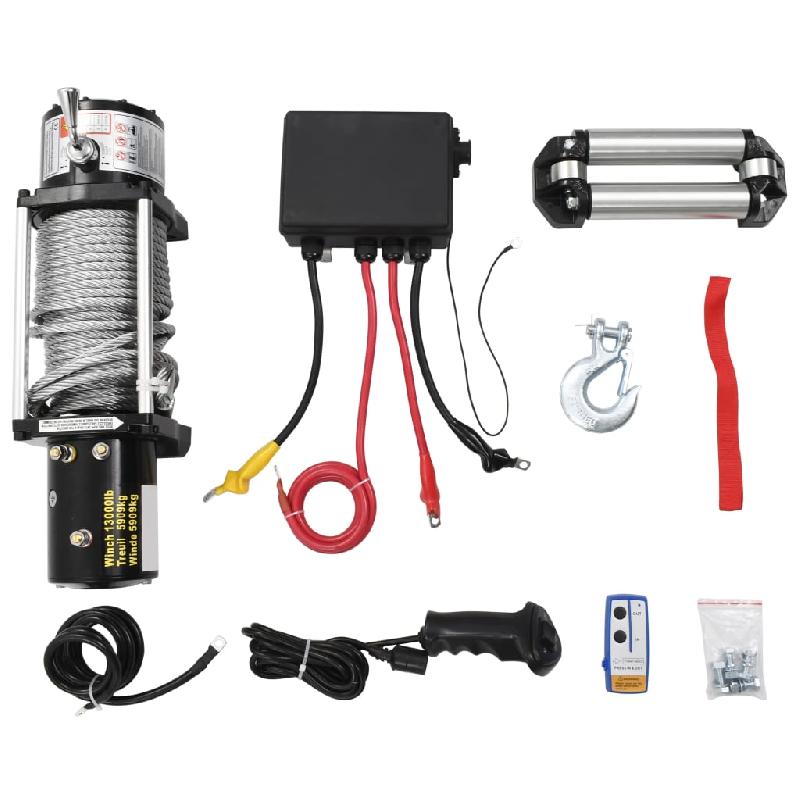 Vidaxl treuil électrique 12 v 5909 kg 210022_1