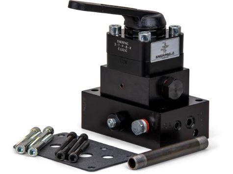 VM33L, Distributeurs Montés sur Pompe, Manuelle, 3-voies, 3-positions, Centre Tandem, avec blocage_1