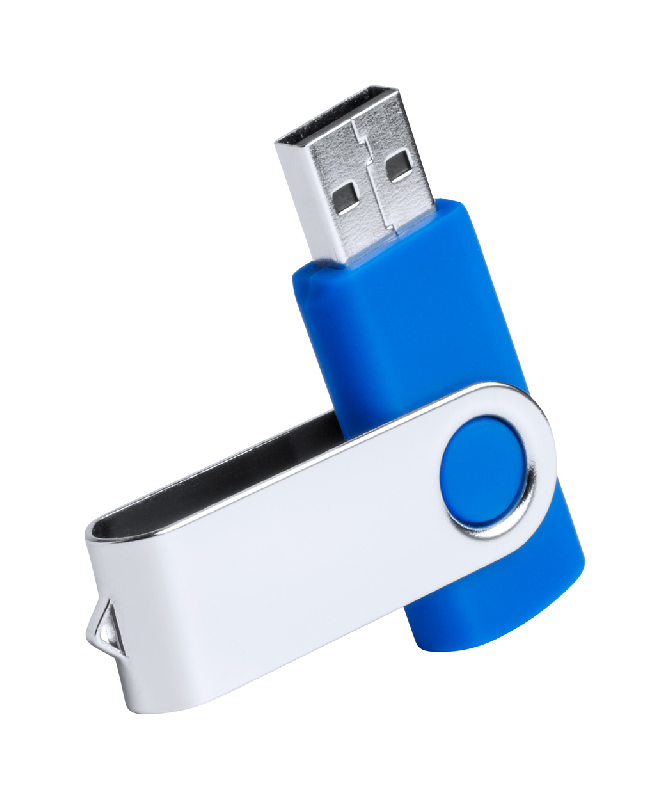 Clé USB publicitaire - Flash drive 32GB en métal et plastique - USB 2.0 - Livrée avec boîte cadeau_1
