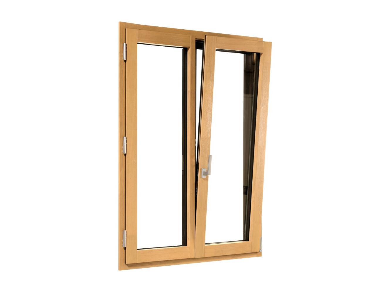 Fenêtre hybride bois et alu éco-conçue FUSIA - Ouvrant caché, hautement recyclable, performances thermiques remarquables_1