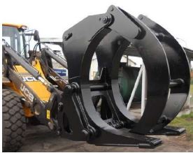 Pinces à grumes  conçues pour les chargeuses de 60 à 201 CV_1