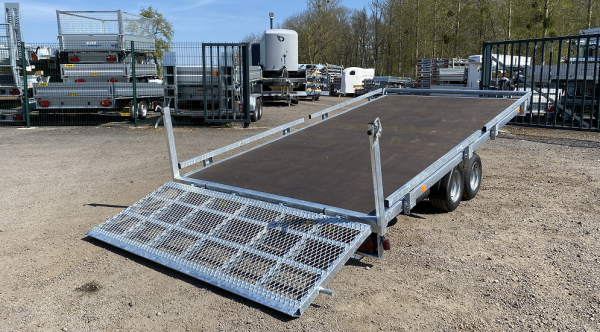 Remorque roues dessous - 4,00 X 2,00 M - 2700 KG - FRANC PJD400_1