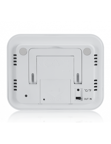 Thermomètre hygromètre digital E603 - sonde externe 1m, alarmes programmables et fixation magnétique_1