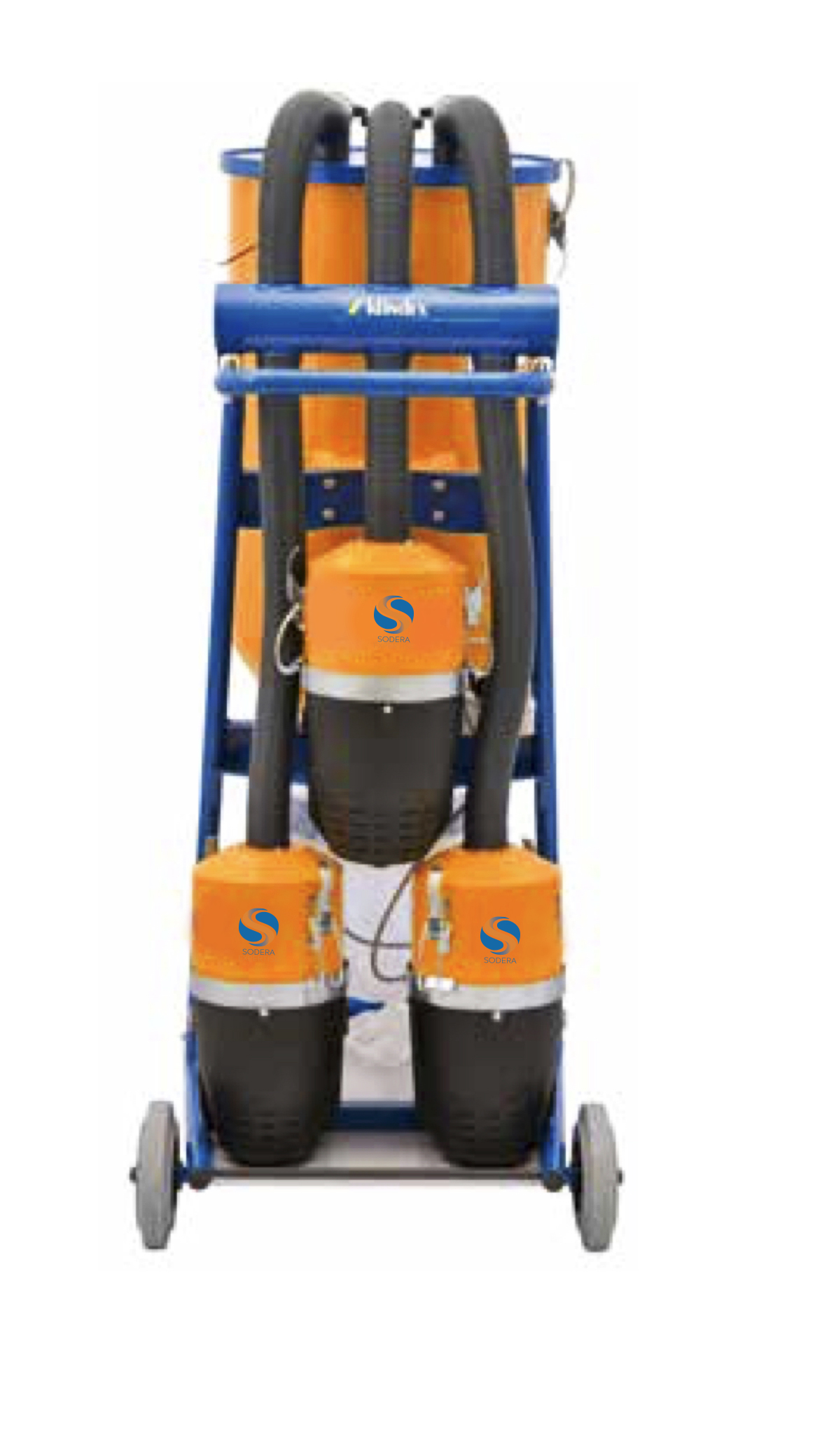 Aspirateur industriel poussières ponceuses - Sodevak 77 - 3 moteurs indépendants avec auto-nettoyage_1