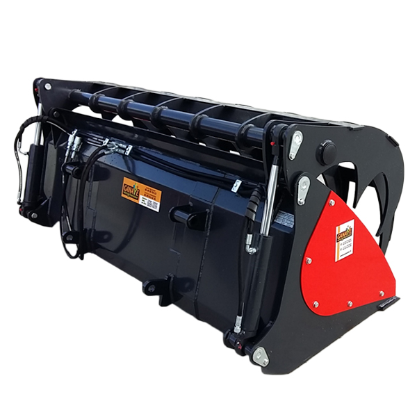 Godet bms renforcé + joues oxycoupées, 2,00m, attelage mailleux_1