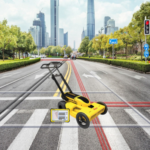 Radar à pénétration de sol - Géoradar DS2000 Leica - Radar de sol 4 roues - Détection de réseaux - 250 Mhz et 700 Mhz_1