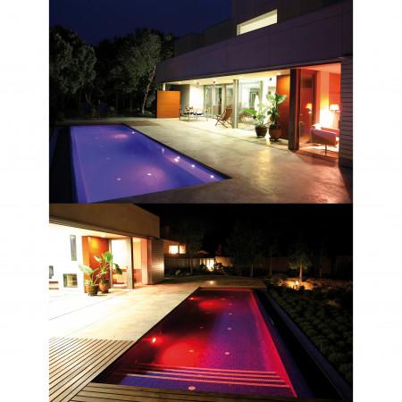 Spot subaquatique encastré - LED SMD RGB 4W - IP68 - Blanc - CRISTHER CUP_1