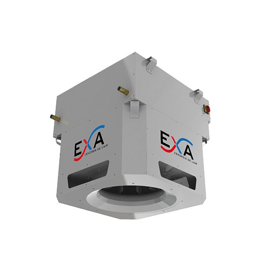 Traitement d'air - Terminaux EXA horizontaux et verticaux pour chauffage et gestion du confort_1