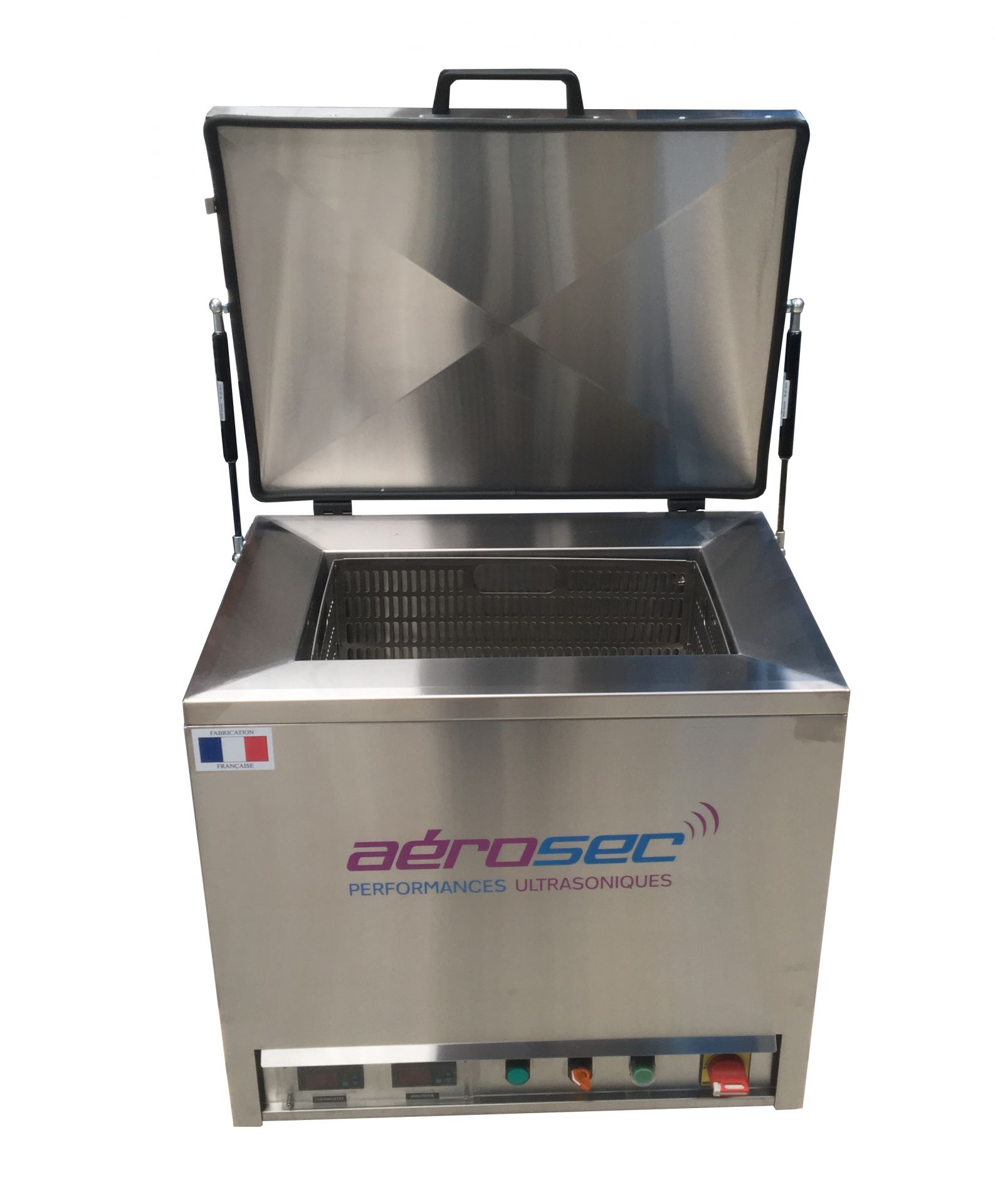 Bac ultrasons inox 2.6 litres insonorisé - usage intensif - Delta Compact HTI220 avec isolation phonique et minuterie digitale_1