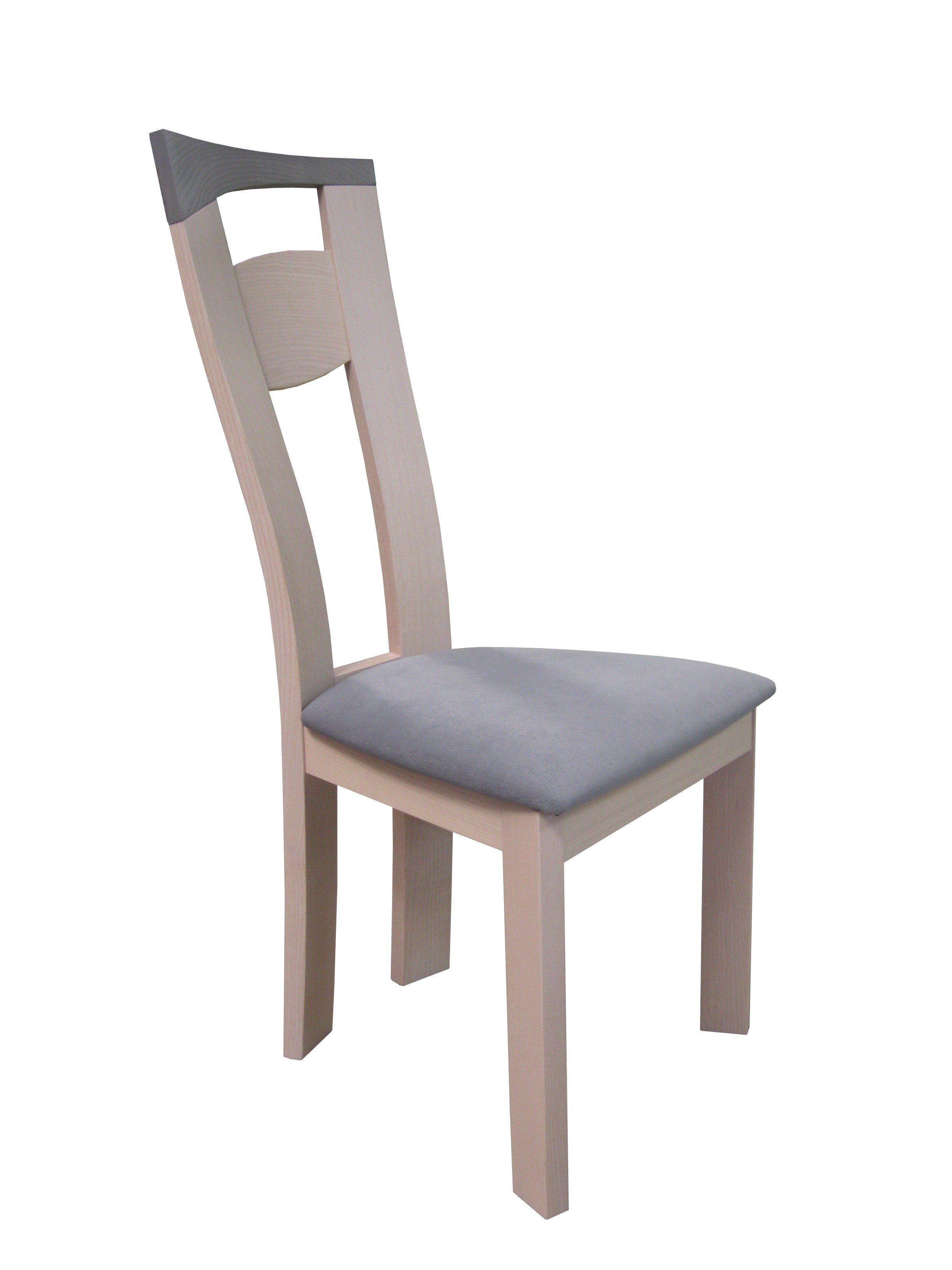 Chaise en hêtre, frêne ou chêne avec finitions personnalisables