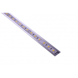 Profilé aluminium plat de haute qualité - anodisé - pour ruban LED - 2m x 18mm x 3,8mm_1