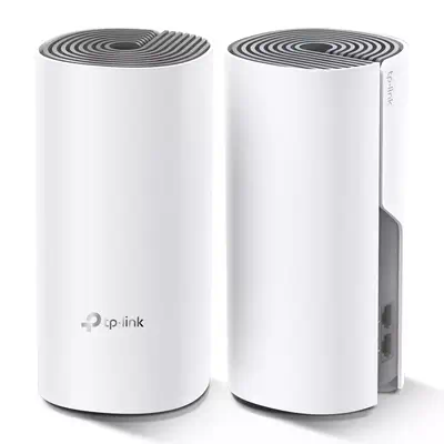 TP-Link Deco E4 (2-pack) Bi-bande (2,4 GHz / 5 GHz) Wi-Fi 5 (802.11ac) Blanc, Gris Interne_1