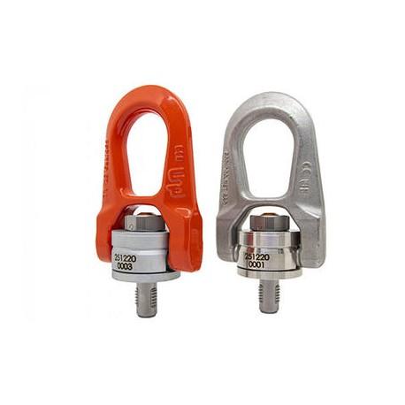 Anneau de levage articulé à bouton poussoir pour trous taraudés Référence QLR_1