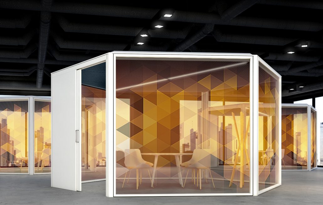 Cloison  de bureau pour un espace de travail ergonomique et plaisant_1