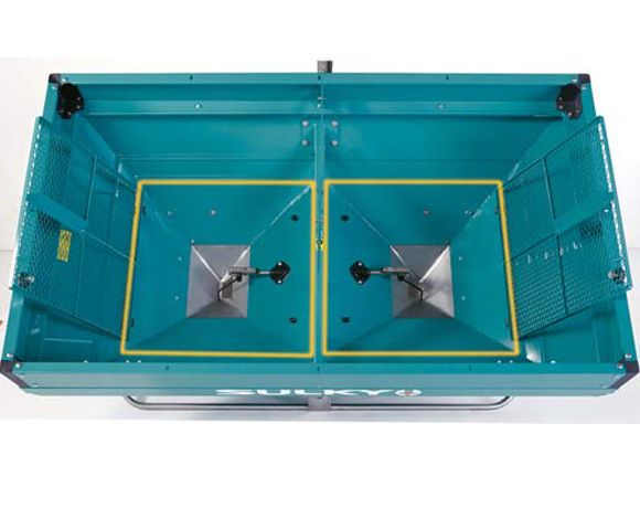 Godet distributeur DX 20 - largeur de travail 9 à 24 m, capacité de 900 à 2100 litres, FERTIWAY_0