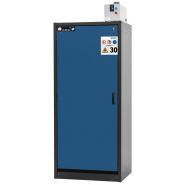 218331W - Armoire de sécurité coupe-feu Basis-Line 30 minutes - 93L, 3 étagères, porte bleu gentiane_1