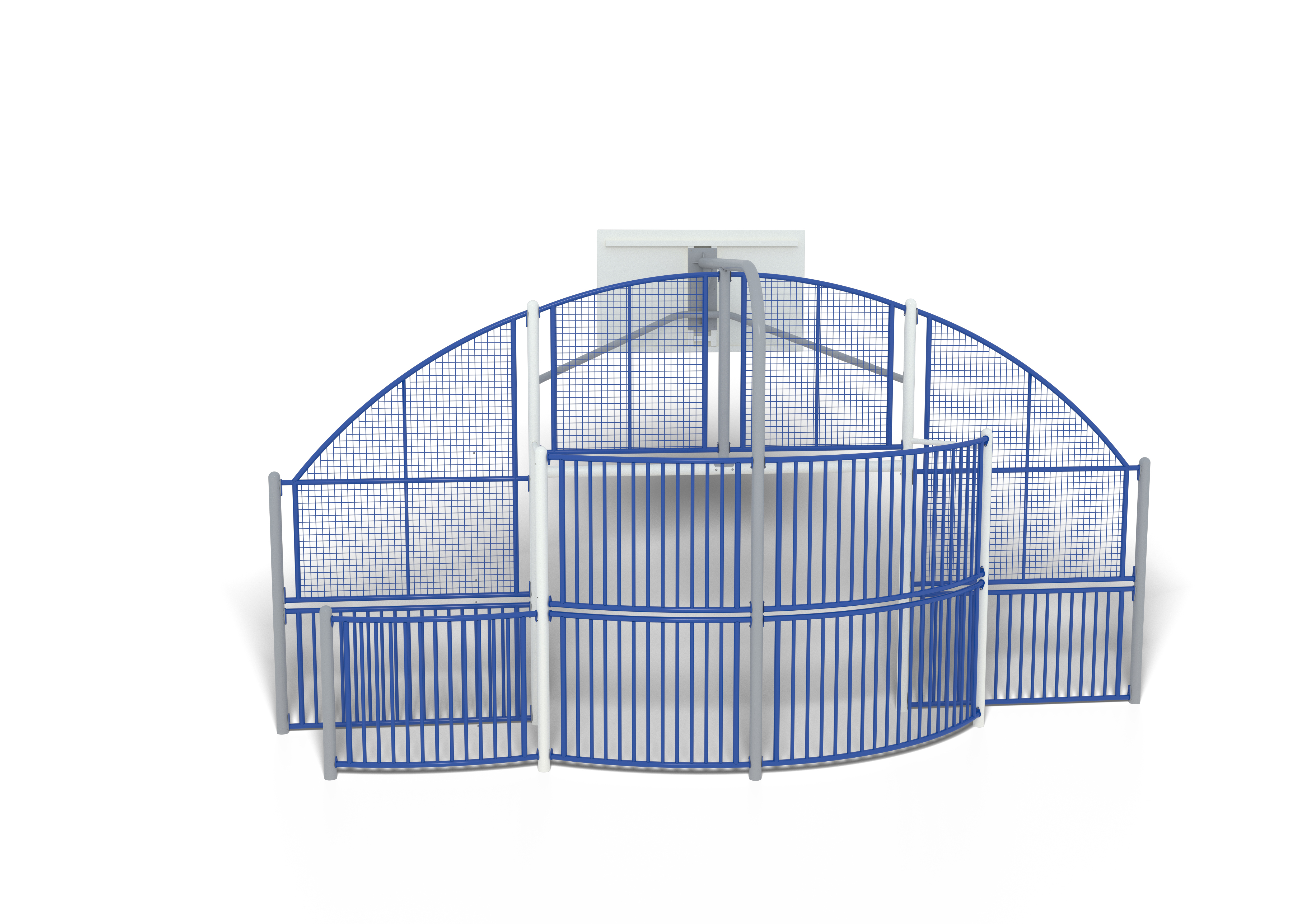 Terrain multisport Arena Paris réf-8094710 - Hags - avec panneau de basket et poteaux acier_1