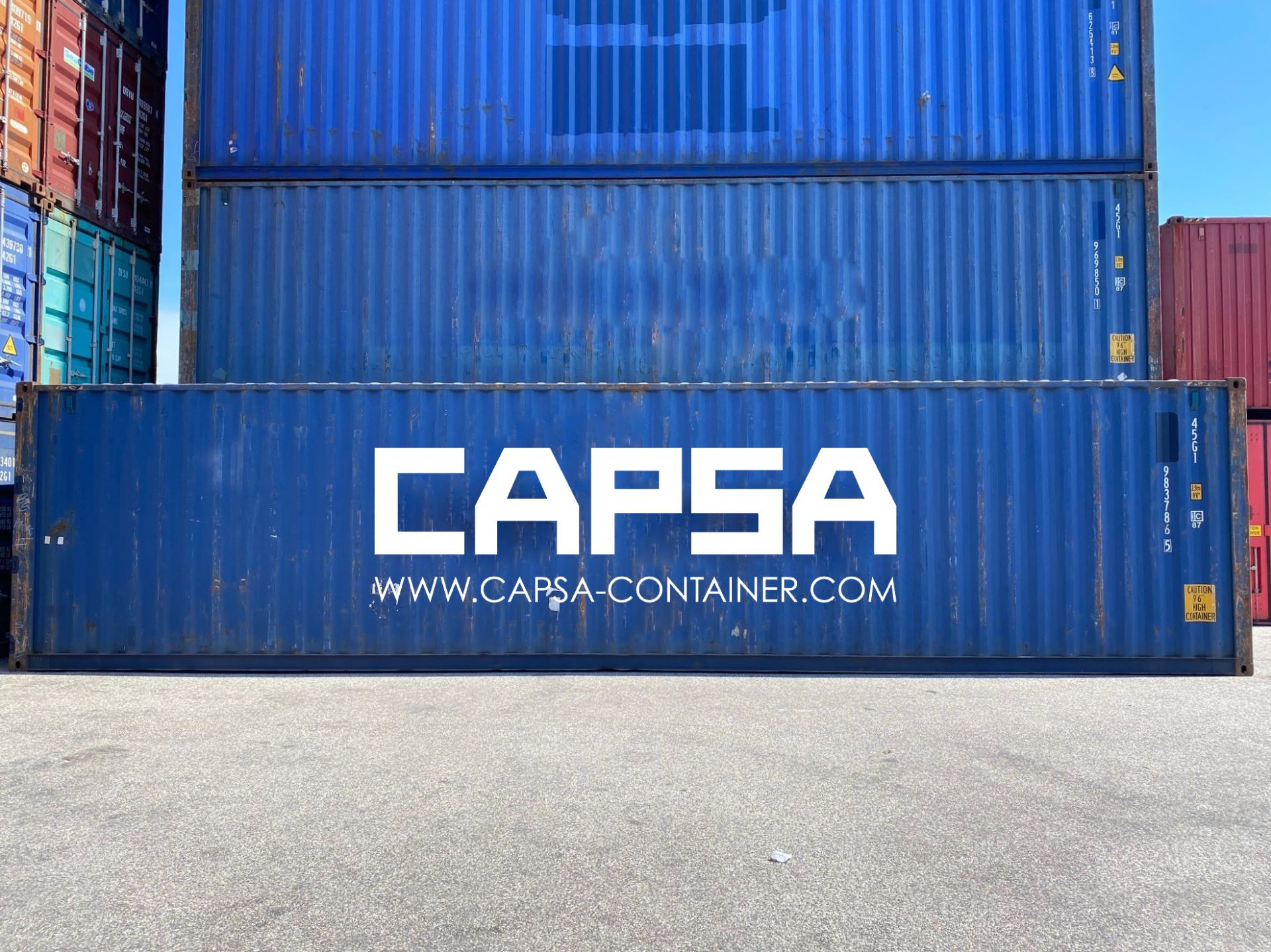 Container Maritime étanche 40 pieds OCCASION adapté à tous les besoins de stockage_2