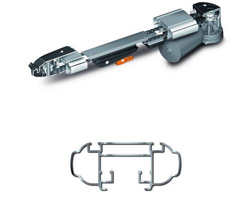 Kit motorisation pour porte de garage g40/1005/3/ pour porte sectionnelle / avec bouton-poussoir_1
