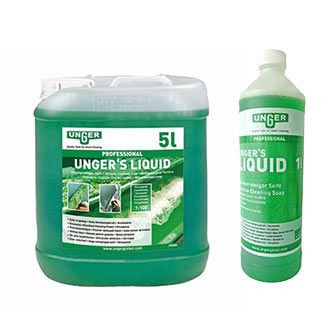 Liquide nettoyant special vitres (systeme mouilleur) unger bidon 5l_1