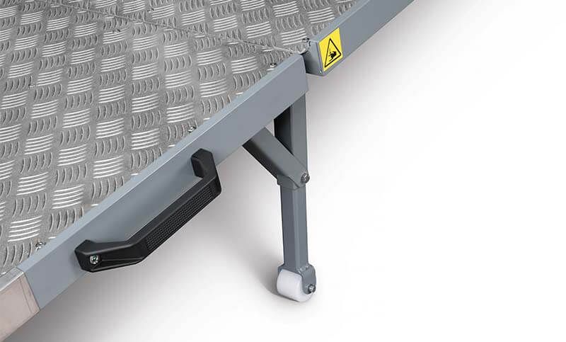 Rampe de chargement pour fourgons avec capacité de 1500 kg
